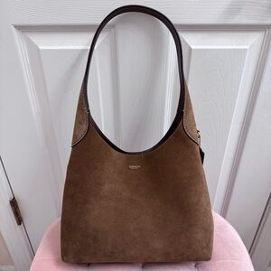Coach Brooklyn 28 in Suede Cedar